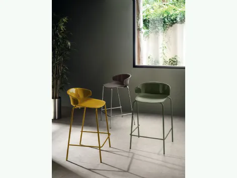 Sgabello Sixties in polipropilene di Scavolini