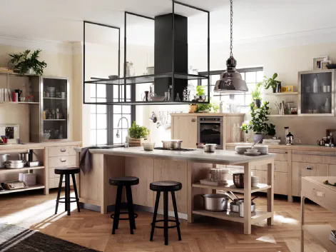 Cucina Moderna Diesel Social Kitchen 02 in Ruxe White di Scavolini