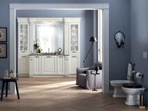 Mobile da Bagno Baltimora Laccato Opaco Bianco di Scavolini Bathrooms