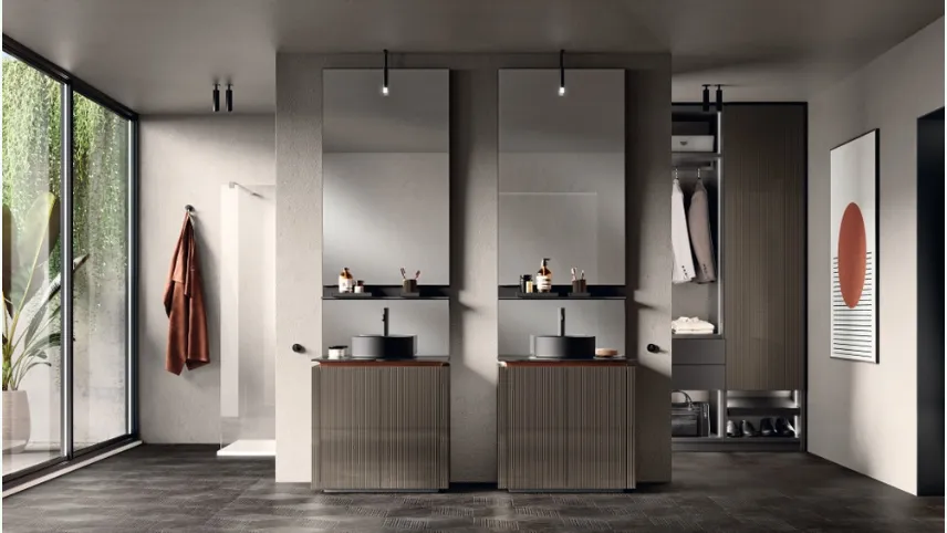 Mobile da Bagno Lido Laccato Lucido Cuvée di Scavolini Bathrooms