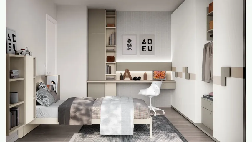 Cameretta Layout 02A di Doimo Cityline