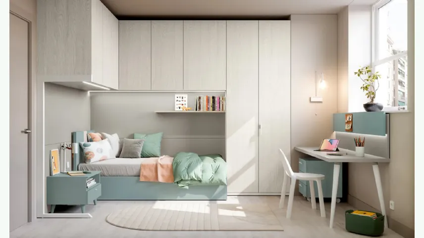 Cameretta a ponte Layout 03B di Doimo Cityline