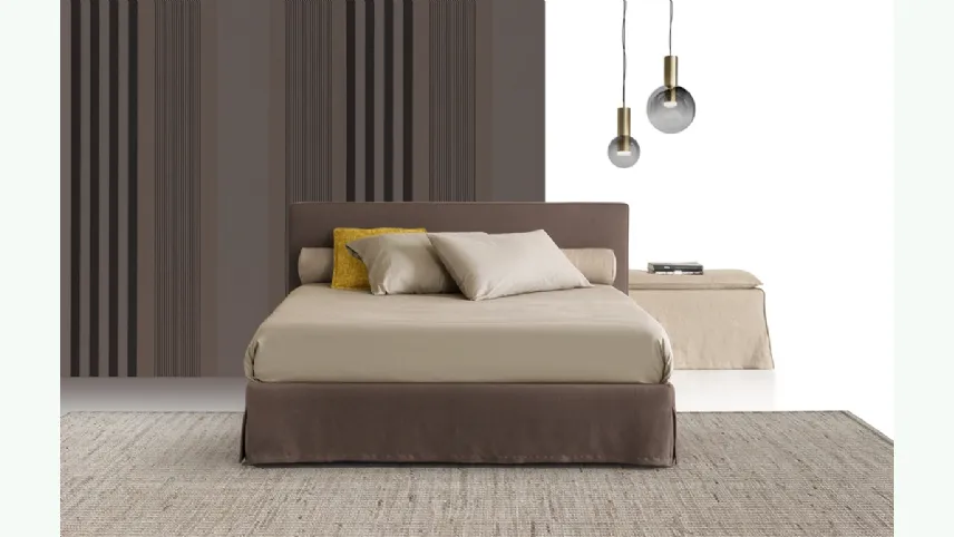 Letto Cleo in tessuto di GR Salotti