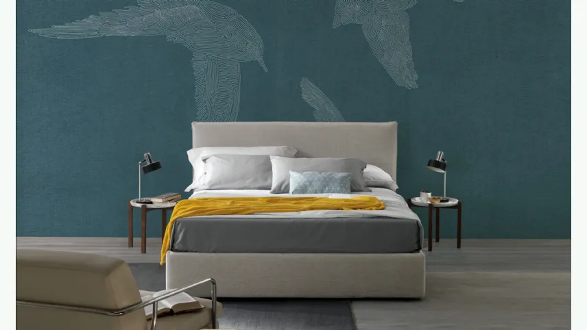 Letto matrimoniale D-Night di Pol 74