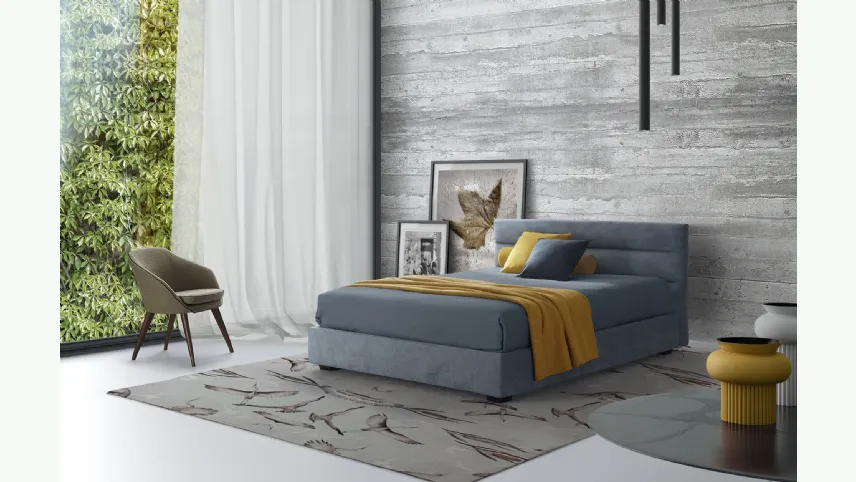 Letto con testiera Marea di GR Salotti