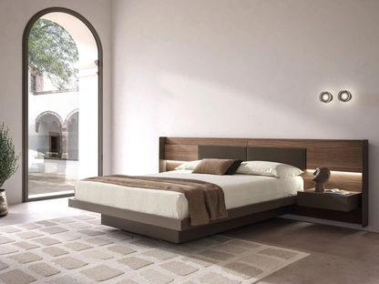 Letto Matisse con contenitore box stretto di Tagliabue Mobili