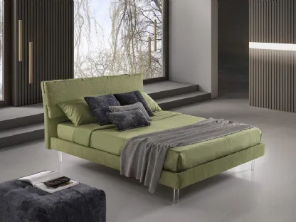 Letto Pisa in tessuto di GR Salotti