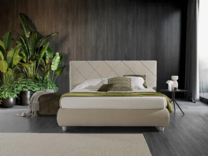 Letto Ross in tessuto di GR Salotti