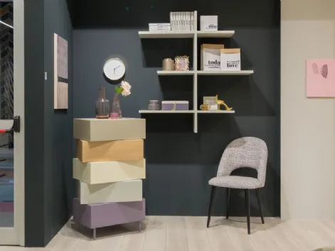 Libreria in laccato MC037 Moretti Compact