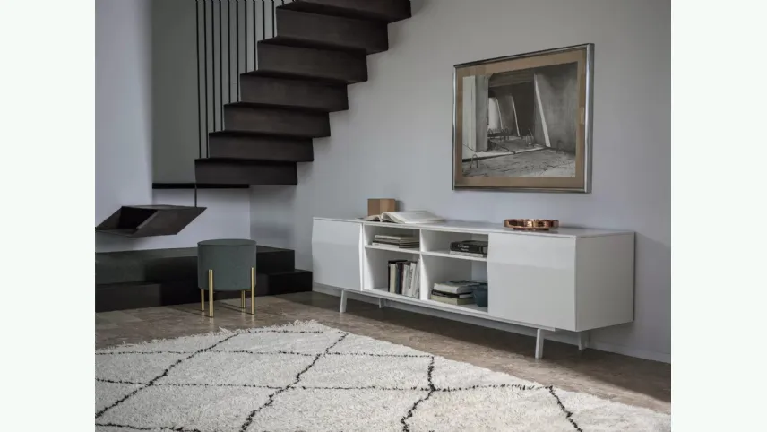 Madia Amsterdam in legno laccato di Bontempi