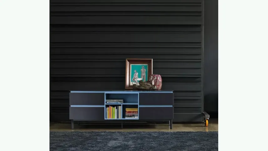 Madia Cosmopolitan Cristallo Blu di Bontempi