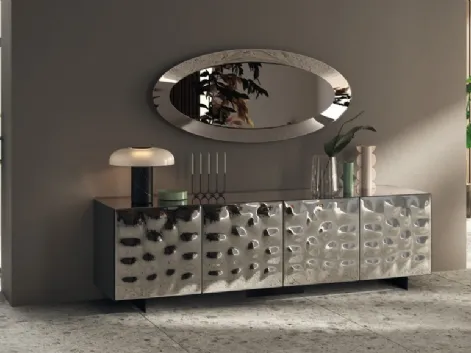 Madia Sideboard 02 in vetro specchiato Glow di Scavolini