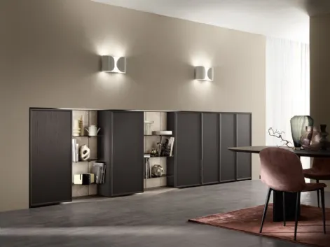 Parete Attrezzata Living Poetica 03 di Scavolini