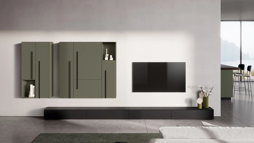 Parete Attrezzata Living Stilo di Scavolini