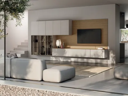 Parete Attrezzata Moda Living 01 di Scavolini