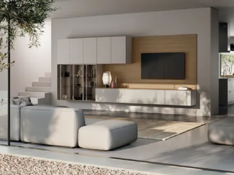 Parete Attrezzata Moda Living 01 di Scavolini