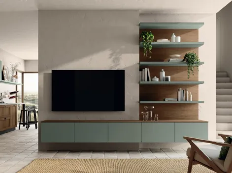 Parete Attrezzata Moda Living 03 di Scavolini