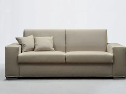 Divano Letto Lampo modello H due meccanismi disponibili di GR Salotti