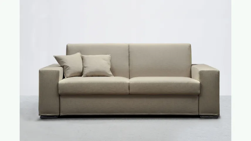 Divano Letto Lampo modello H due meccanismi disponibili di GR Salotti