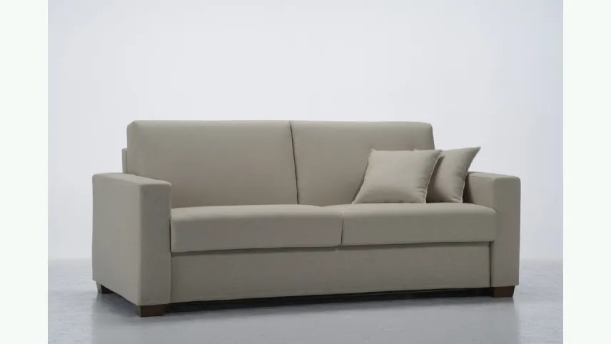 Divano Letto Lampo modello Q due meccanismi disponibili di GR Salotti