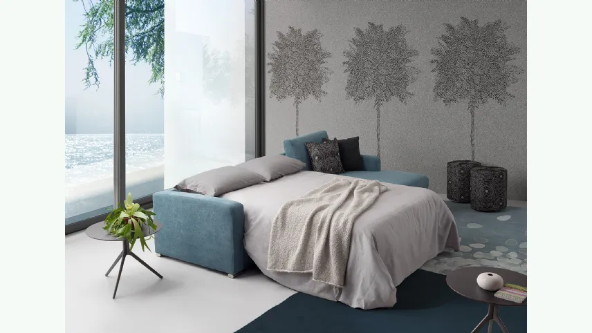Divano letto con penisola Mix di GR Salotti