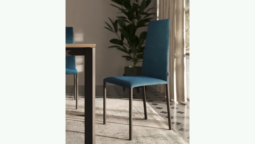 Sedia Liam in tessuto di Scavolini
