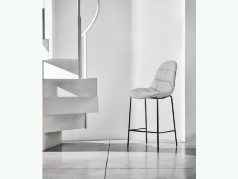 Sgabello Mood Rivestito di Bontempi