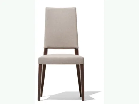 Sedia in tessuto con struttura in legno Sandy di Connubia