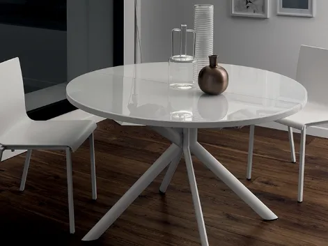 Tavolo rotondo allungabile Hover di Scavolini