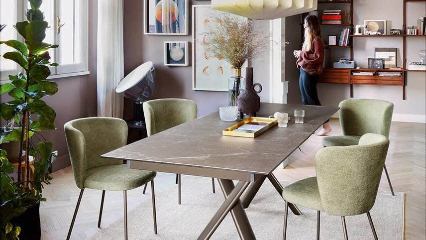 Tavolo allungabile Master di Connubia