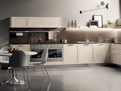 Cucina Moderna Carattere Frassino Avorio di Scavolini