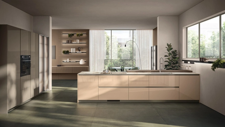Cucina Moderna con penisola Essenza 02 di Scavolini