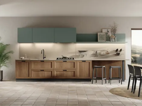 Cucina Moderna ad angolo Moda 05 di Scavolini
