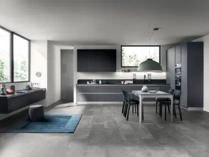 Cucina Moderna Dandy Plus Grigio Bromo di Scavolini