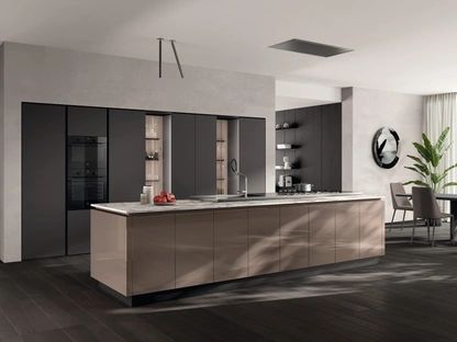 Cucina Moderna con isola Regola 03 di Scavolini