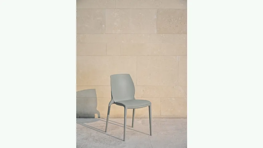 Sedia da giardino impilabile Hidra Outdoor di Bontempi
